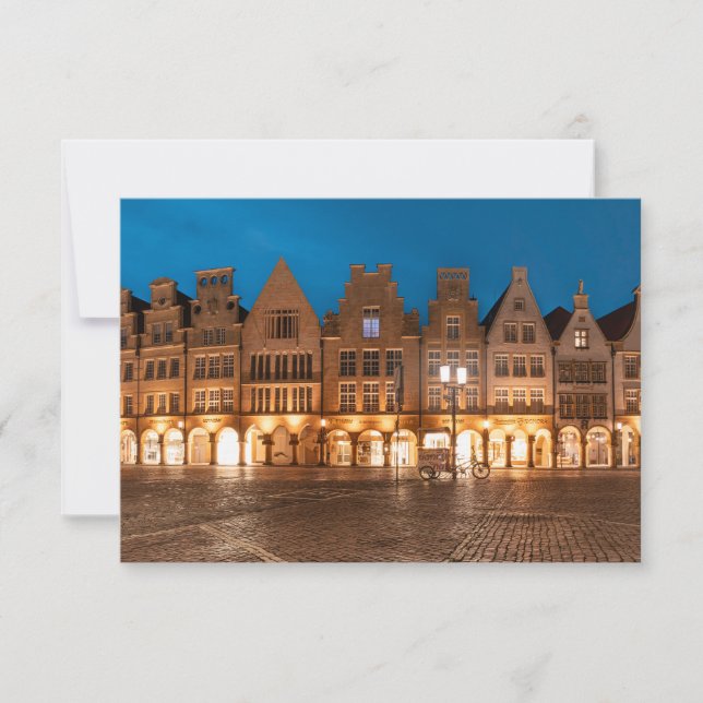 Cartão Münster Alemanha (Frente)