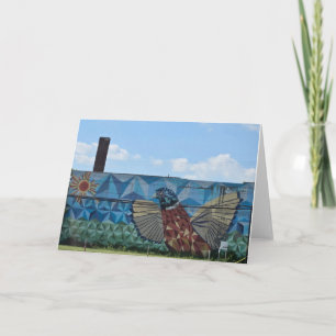 Cartão Mural de pombo - Detroit, Michigan