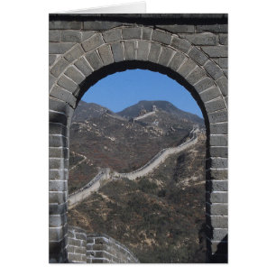 Cartão Muro Chinês Excelente