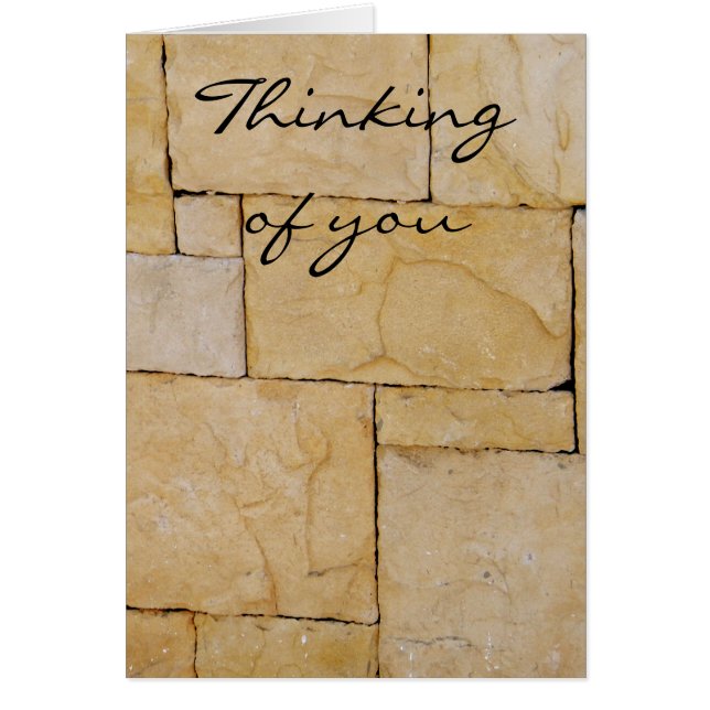 Cartão Muro de Esperança_ (Frente)