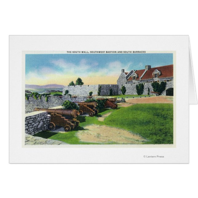 Cartão Muro do Sul, Bacia do Sudoeste, Barracas do Sul (Frente Horizontal)