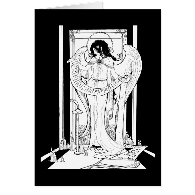 Cartão Musa esquecido (Frente)