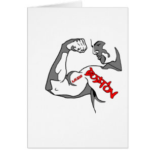 Cartão Músculo forte de Boston