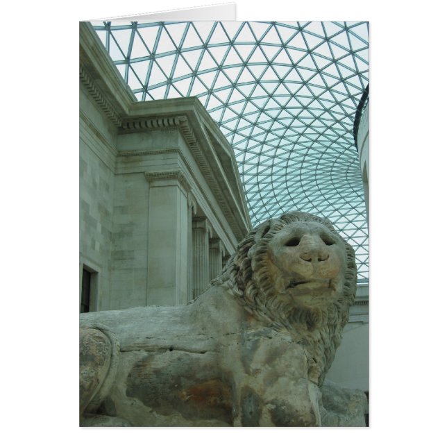 Cartão museu britânico (Frente)