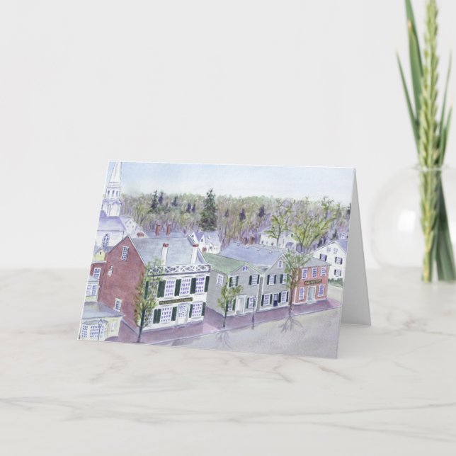 Cartão - museu da loja do tijolo (Frente)