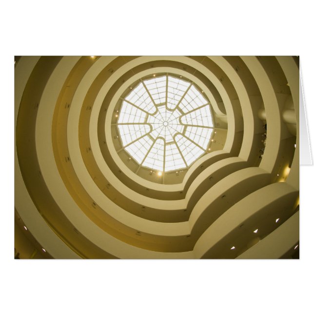 Cartão Museu de Guggenheim (Frente Horizontal)