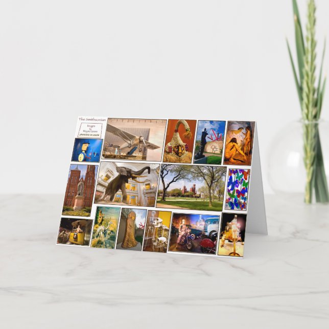 Cartão Museu de Smithsonian - C.C. de Washington (Frente)