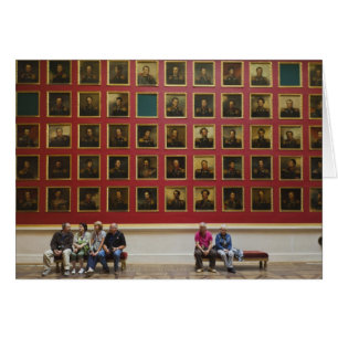 Cartão Museu Hermitage, Sala 197, Galeria da Guerra de 18