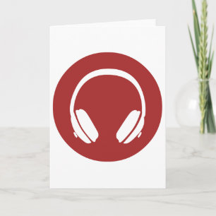 Cartão Music Headphones