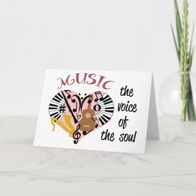 Cartão Música (Frente)