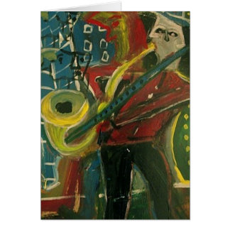 Cartão Música Abstrata
