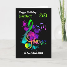 Música Colorida, Feliz Aniversário Personalizado