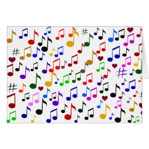 Cartão Música com Amor_