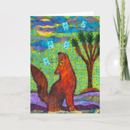 Cartão Música Coyote