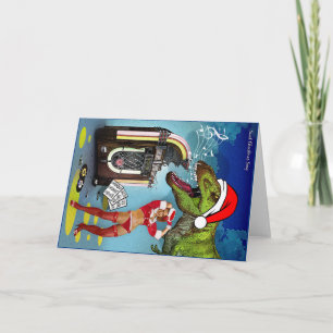 Cartão Música de Natal doce