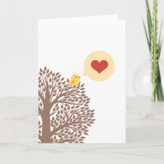 Cartão Música do Coração