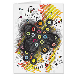 Cartão música do século XX