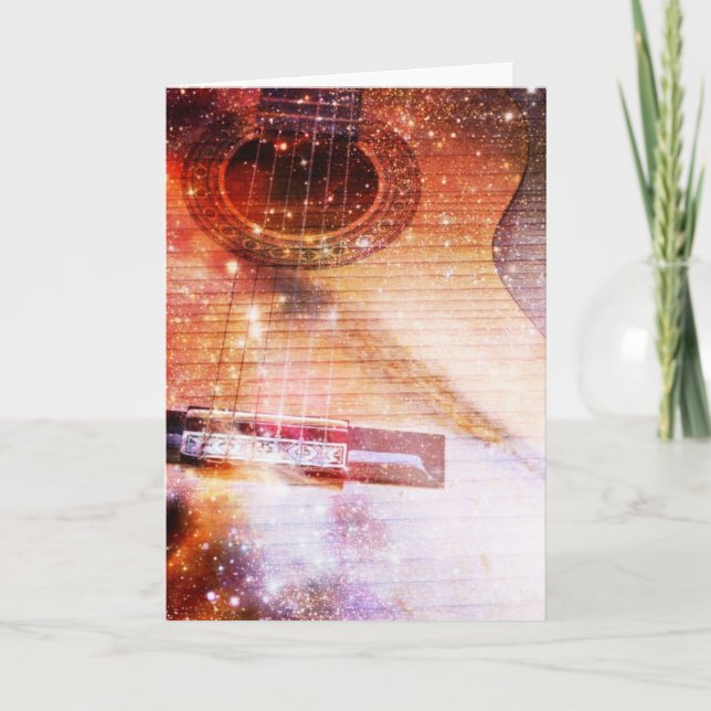 Cartão Música do Universo (Frente)