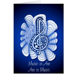 Cartão Música é Arte