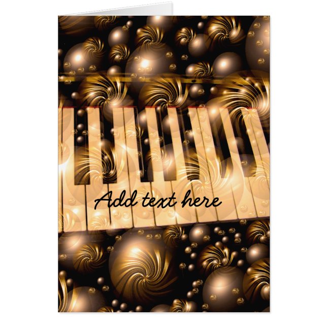 Cartão Música em mim, Música em você_ (Frente)