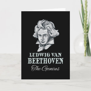 Cartão Música - Ludwig Van Beethoven O Gênio