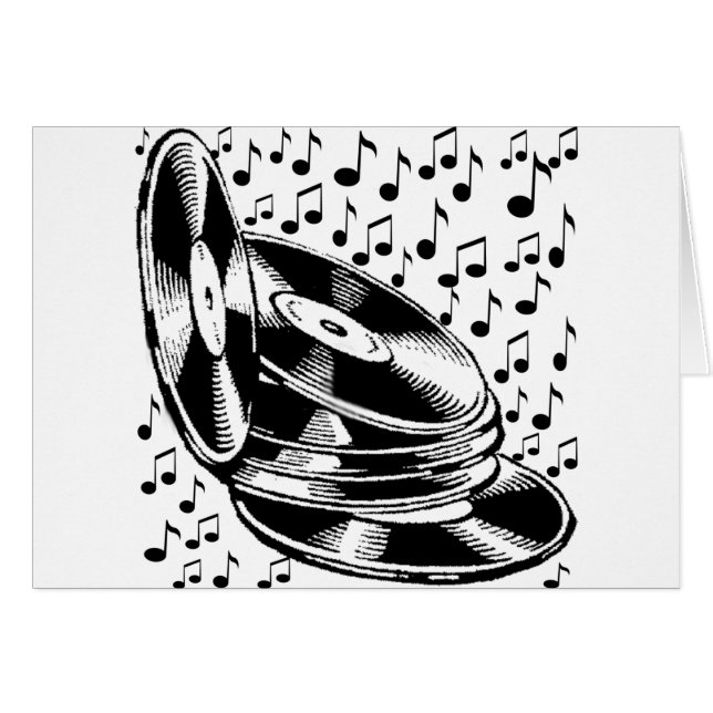 Cartão Música que eu lembro_ (Frente Horizontal)