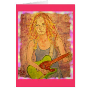 Cartão música sempre