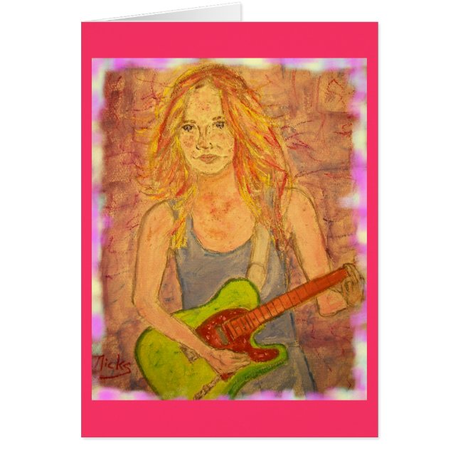 Cartão música sempre (Frente)