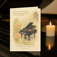 Músico Católico Professor Maestro de Coro Piano