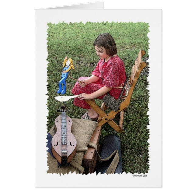 Cartão Músico de amanhã (Frente)