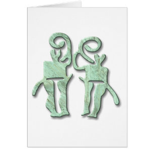 Cartão Músicos-cobre