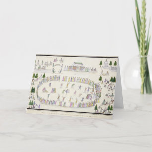 Cartão Muslim Festivals including the end of Ramadan from