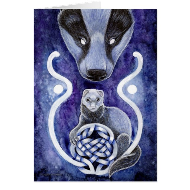 Cartão Mustelidae (Frente)