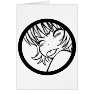 Cartão muuhh - anime bonito