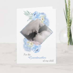Cartão My Child's Grandmother Photo Template Mother's Day