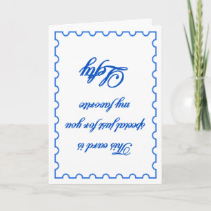 Cartão My Favorite Lefty