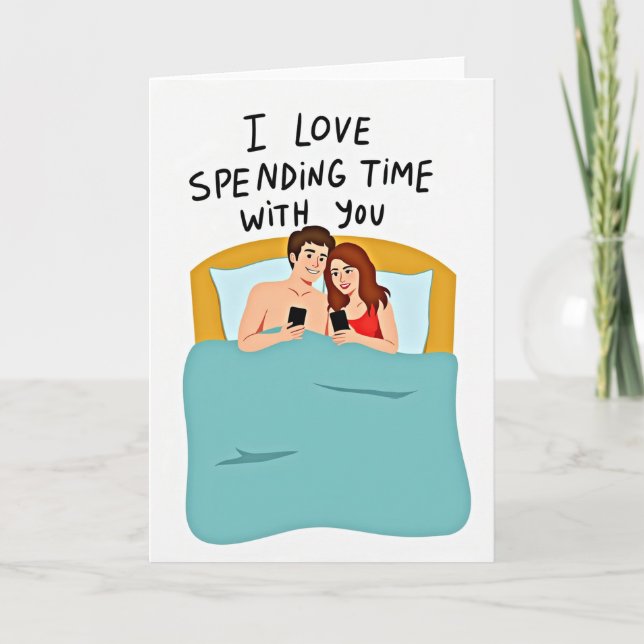 Cartão My Favorite Time With You Card (Frente)