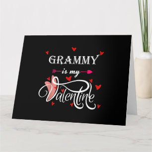 Cartão My Grammy Is My Valentine -Valentines Day GrandsoN