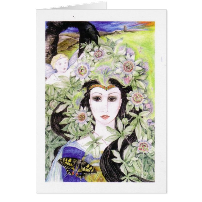 Cartão Myfanwy (Frente)