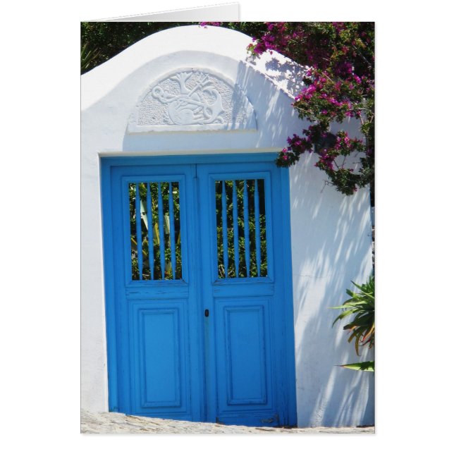 Cartão Mykonos, Grécia (Frente)