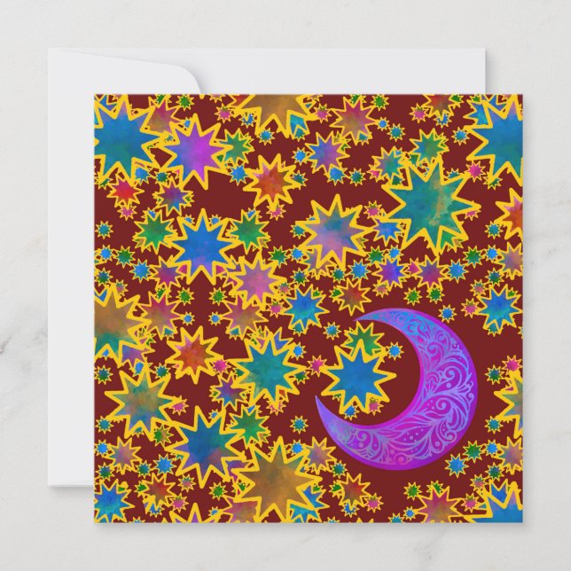 Cartão Mystic Moon Xmas (Frente)