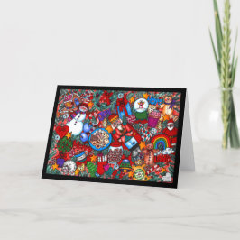 Cartão nº 1 da coleção de Natal