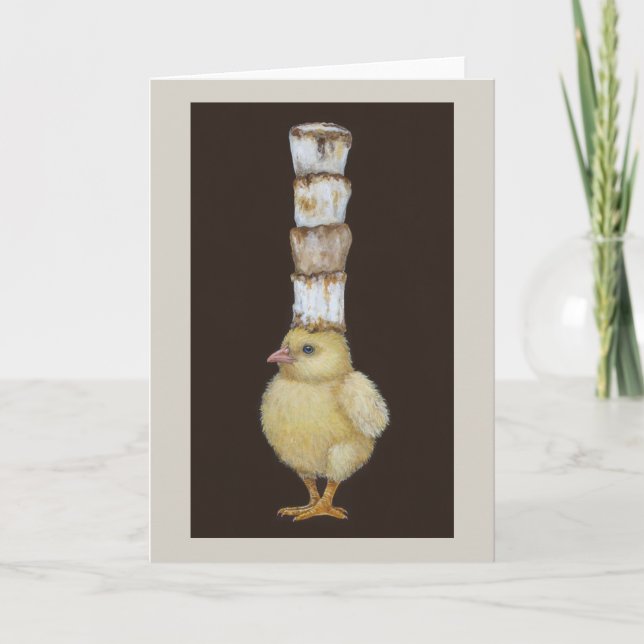 Cartão nº 7 do Peep Marshmallow (Frente)