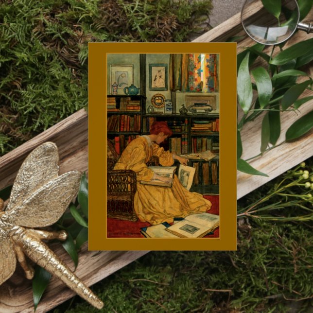 Cartão Na Biblioteca (Criador carregado)