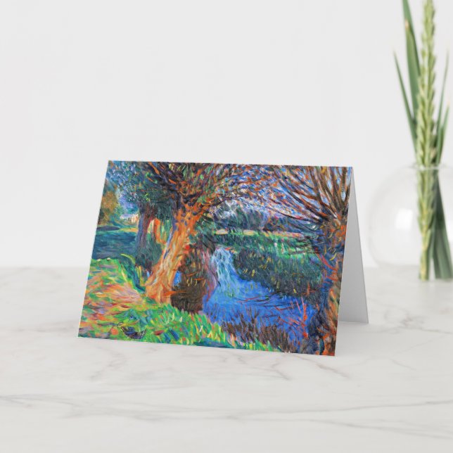 Cartão Na Calcot por John Singer Sargent (Frente)