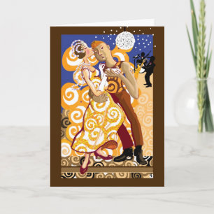 Cartão Na dança
