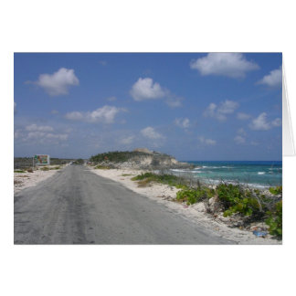 Cartão Na estrada - Cozumel, México