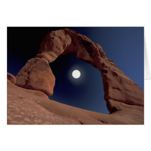 Cartão NA, EUA, Utah, Parque Nacional Arches. Delicado