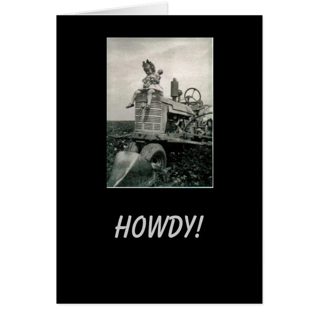 Cartão Na Fazenda (Frente)