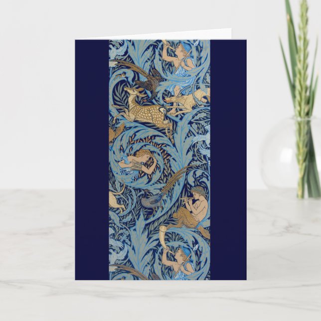 Cartão Na floresta (Frente)